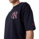 New Era Ανδρική κοντομάνικη μπλούζα New York Yankees MLB Large Logo Oversized T-Shirt